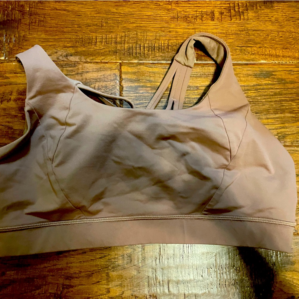 Brown size 14 LuLulemon sports bra